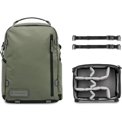 Wandrd PRVKE 21 Zip Photo Bundle (Sac à dos photo, 21 l), Housse pour appareil photo, Vert, Noir - Publicité Wandrd PRVKE 21 Zip Photo Bundle (Sac à dos photo, 21 l), Housse pour appareil photo, Vert, Noir - Publicité