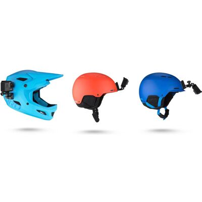 GoPro Casque de protection avant + latéral, Caméra d'action : accessoires, Noir - Publicité GoPro Casque de protection avant + latéral, Caméra d'action : accessoires, Noir - Publicité