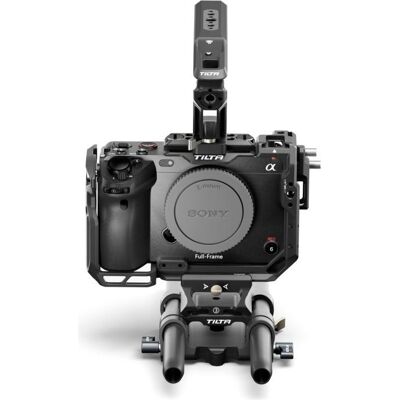 Tilta Cage de caméra pour Sony FX3/FX30, kit Basic V2 - Noir (Cage), Accessoires vidéo, Noir - Publicité Tilta Cage de caméra pour Sony FX3/FX30, kit Basic V2 - Noir (Cage), Accessoires vidéo, Noir - Publicité