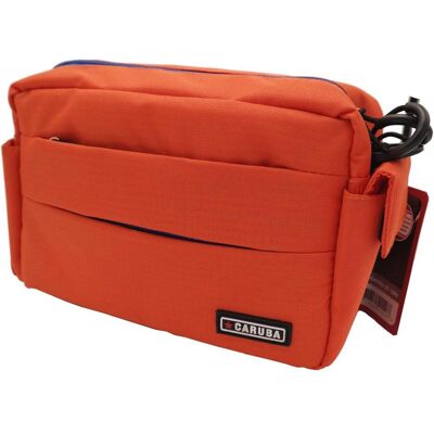 Caruba Compex 100 Sac à bandoulière orange - Sac pour appareil photo - Publicité Caruba Compex 100 Sac à bandoulière orange - Sac pour appareil photo - Publicité