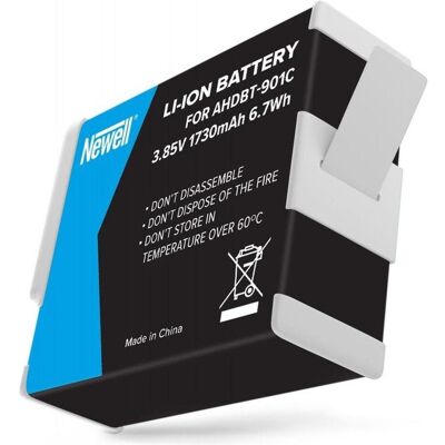 Newell SupraCell Protect batterie de remplacement AHDBT-901c pour GoPro (Batterie de l'appareil photo), Alimentation pour appareil photo, Noir - Publicité Newell SupraCell Protect batterie de remplacement AHDBT-901c pour GoPro (Batterie de l'appareil photo), Alimentation pour appareil photo, Noir - Publicité