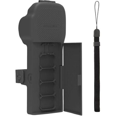 Sunnylife protective case with strap and lanyard for Osmo Pocket 3 (gray), Caméra d'action : accessoires, Gris - Publicité Sunnylife protective case with strap and lanyard for Osmo Pocket 3 (gray), Caméra d'action : accessoires, Gris - Publicité