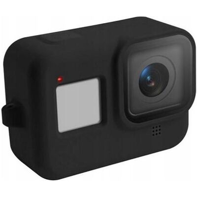 Xrec Étui, coque, housse en silicone pour GoPro Hero 8 Black + sangle, Caméra d'action : accessoires, Noir - Publicité Xrec Étui, coque, housse en silicone pour GoPro Hero 8 Black + sangle, Caméra d'action : accessoires, Noir - Publicité