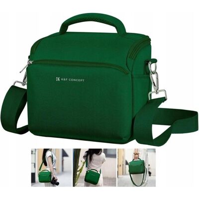 K&F Concept Camera Sling Bag - Green (Sac à bandoulière pour appareil photo), Housse pour appareil photo, Vert - Publicité K&F Concept Camera Sling Bag - Green (Sac à bandoulière pour appareil photo), Housse pour appareil photo, Vert - Publicité