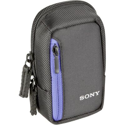 Sony Lcs-Cs 2 B (Sac à bandoulière pour appareil photo, 0.75 l), Housse pour appareil photo, Noir, Bleu - Publicité Sony Lcs-Cs 2 B (Sac à bandoulière pour appareil photo, 0.75 l), Housse pour appareil photo, Noir, Bleu - Publicité