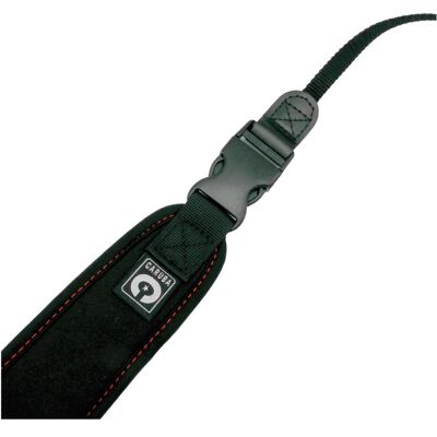 Caruba Camera Neckstrap Comfort + Quick release (Noir + Rouge) (Ceinture cervicale), Sangle pour appareil photo, Noir, Rouge - Publicité Caruba Camera Neckstrap Comfort + Quick release (Noir + Rouge) (Ceinture cervicale), Sangle pour appareil photo, Noir, Rouge - Publicité