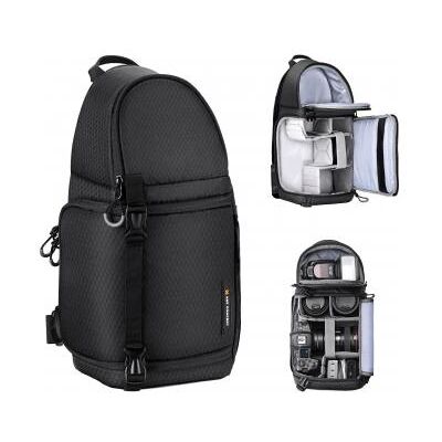 K&F Concept Beta Messenger 10 l Sac à dos photo - noir (Sac à dos photo, 10 l), Housse pour appareil photo, Noir - Publicité K&F Concept Beta Messenger 10 l Sac à dos photo - noir (Sac à dos photo, 10 l), Housse pour appareil photo, Noir - Publicité