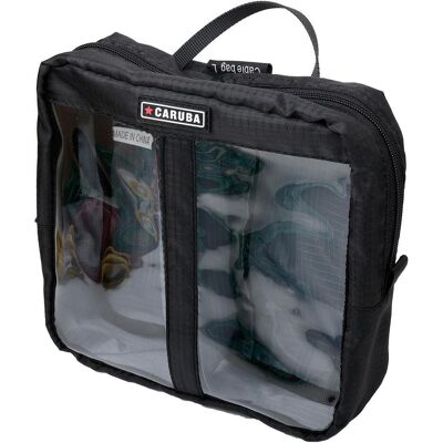 Caruba Cable Bag L (Sac à bandoulière pour appareil photo), Housse pour appareil photo, Noir - Publicité Caruba Cable Bag L (Sac à bandoulière pour appareil photo), Housse pour appareil photo, Noir - Publicité
