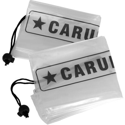 Caruba Housses de pluie (2x pièces) (Manchon), Protection pour appareil photo - Publicité Caruba Housses de pluie (2x pièces) (Manchon), Protection pour appareil photo - Publicité