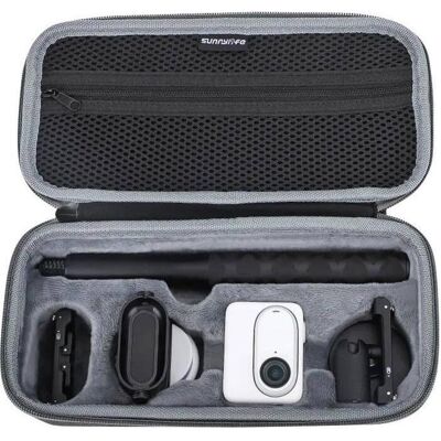 Sunnylife Étui de transport pour Insta360 GO 3 (IST-B675), Caméra d'action : accessoires, Noir - Publicité Sunnylife Étui de transport pour Insta360 GO 3 (IST-B675), Caméra d'action : accessoires, Noir - Publicité