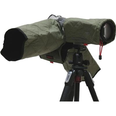 Caruba Protection pluie A2 avec fenêtre Vert, Protection pour appareil photo, Vert - Publicité Caruba Protection pluie A2 avec fenêtre Vert, Protection pour appareil photo, Vert - Publicité