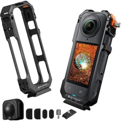 K&F Concept Cage de protection pour Insta360 X5, Caméra d'action : accessoires, Noir - Publicité K&F Concept Cage de protection pour Insta360 X5, Caméra d'action : accessoires, Noir - Publicité