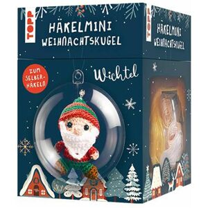 Topp Konrad:Häkelmini-Weihnachtskugel Häkels, Kit de travail manuel, Multicolore - Publicité Topp Konrad:Häkelmini-Weihnachtskugel Häkels, Kit de travail manuel, Multicolore - Publicité