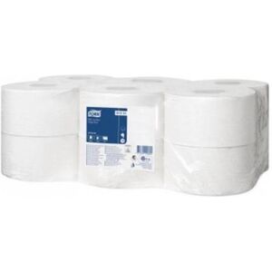 Tork, Papier toilette, Papier toilette Universal Mini Jumbo T2, 1-Ply, 240m, tissu recyclé, gris, 12pcs (12 pcs) - Publicité Tork, Papier toilette, Papier toilette Universal Mini Jumbo T2, 1-Ply, 240m, tissu recyclé, gris, 12pcs (12 pcs) - Publicité
