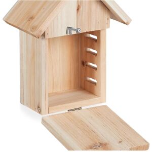 Relaxdays Maison pour insectes - 23x18x10 cm - Naturel - Publicité Relaxdays Maison pour insectes - 23x18x10 cm - Naturel - Publicité