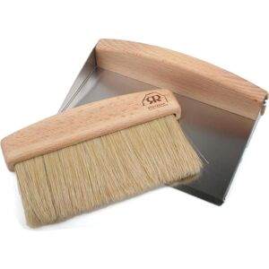 Bürstenhaus Redecker Balayeuse de table, Ustensiles de nettoyage, Argent, Marron - Publicité Bürstenhaus Redecker Balayeuse de table, Ustensiles de nettoyage, Argent, Marron - Publicité