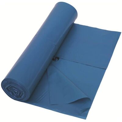 Deiss Sac plastique 240l Premium 800+400x1200 60my bleu (pack de 10), Sac-poubelle, Bleu - Publicité Deiss Sac plastique 240l Premium 800+400x1200 60my bleu (pack de 10), Sac-poubelle, Bleu - Publicité