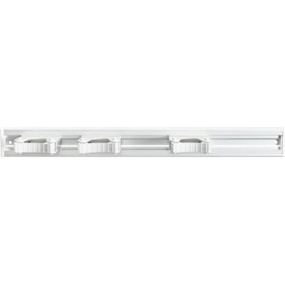 Support à Balais et Brosses Haug - 51cm, Argent, Aluminium, Extensible - Publicité Support à Balais et Brosses Haug - 51cm, Argent, Aluminium, Extensible - Publicité