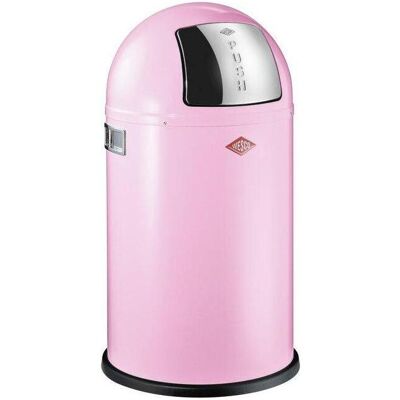 Wesco Pushboy Junior 22l pink, Poubelle, Pink - Publicité Wesco Pushboy Junior 22l pink, Poubelle, Pink - Publicité