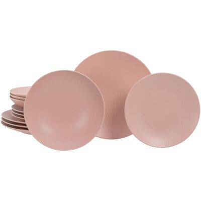 CreaTable Ensemble de Vaisselle - Soft Touch - Publicité CreaTable Ensemble de Vaisselle - Soft Touch - Publicité