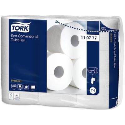 Tork, Papier toilette, Papier toilette Premium (54 pcs) - Publicité Tork, Papier toilette, Papier toilette Premium (54 pcs) - Publicité