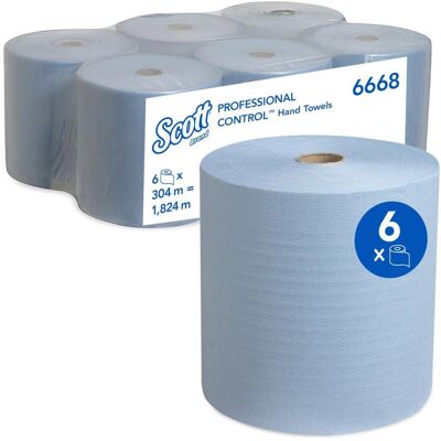 Kimberly Clark Serviette en rouleau blanche 6667 - Papier - Publicité Kimberly Clark Serviette en rouleau blanche 6667 - Papier - Publicité