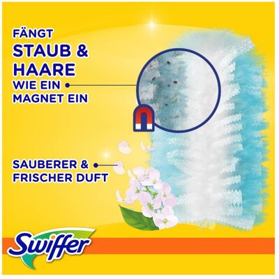 Swiffer Duster Frais 5 Rechanges - Accessoires de Nettoyage - Publicité Swiffer Duster Frais 5 Rechanges - Accessoires de Nettoyage - Publicité