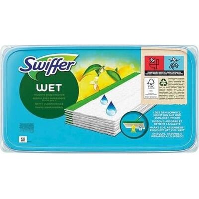 Swiffer Recharge de lingettes, Ustensiles de nettoyage, Blanc - Publicité Swiffer Recharge de lingettes, Ustensiles de nettoyage, Blanc - Publicité