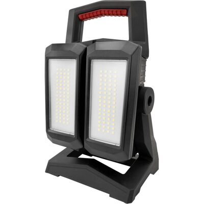 Ansmann, Éclairage pour atelier, Lampe de travail Projecteur de travail HS4500R DUO (4500 lm) - Publicité Ansmann, Éclairage pour atelier, Lampe de travail Projecteur de travail HS4500R DUO (4500 lm) - Publicité