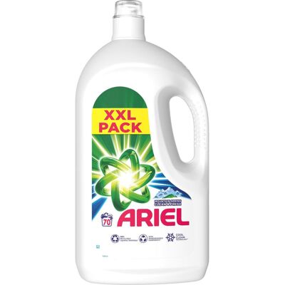 Ariel Mountain Spring 3,5L - Détergent - Publicité Ariel Mountain Spring 3,5L - Détergent - Publicité