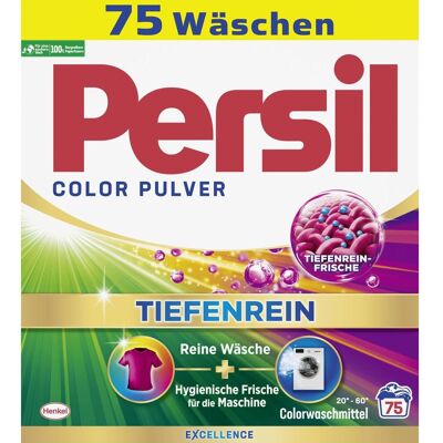 Persil TIEFENREIN Détergent pour linge coloré - Détergent - Publicité Persil TIEFENREIN Détergent pour linge coloré - Détergent - Publicité