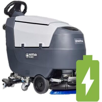 Nilfisk Balayeuse, Machine à laver le sol SCRUBBER SC401 43 B - Publicité Nilfisk Balayeuse, Machine à laver le sol SCRUBBER SC401 43 B - Publicité