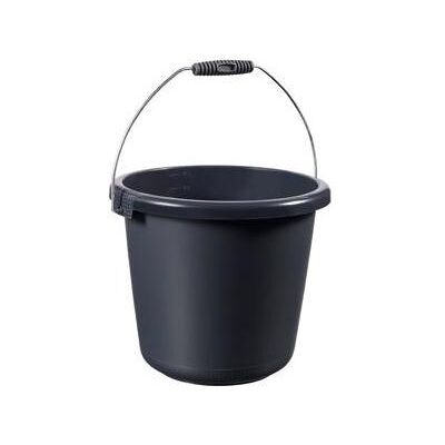 Seau Curver 10L plastique anthracite - seau - Publicité Seau Curver 10L plastique anthracite - seau - Publicité