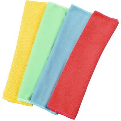 Hama Xavax Chiffon de nettoyage microfibre, 30 x 30 cm, bleu/vert/jaune/rouge, Ustensiles de nettoyage, Bleu, Vert, Jaune, Rouge - Publicité Hama Xavax Chiffon de nettoyage microfibre, 30 x 30 cm, bleu/vert/jaune/rouge, Ustensiles de nettoyage, Bleu, Vert, Jaune, Rouge - Publicité