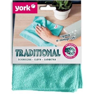 York Mikrofaser-Reinigungstuch 30 x 30 cm, 1 Stück, Ustensiles de nettoyage - Publicité York Mikrofaser-Reinigungstuch 30 x 30 cm, 1 Stück, Ustensiles de nettoyage - Publicité