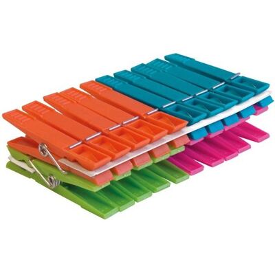 York Clothes Pegs Standard 20 Pcs, Repassage + entretien du linge : accessoires, Multicolore - Publicité York Clothes Pegs Standard 20 Pcs, Repassage + entretien du linge : accessoires, Multicolore - Publicité