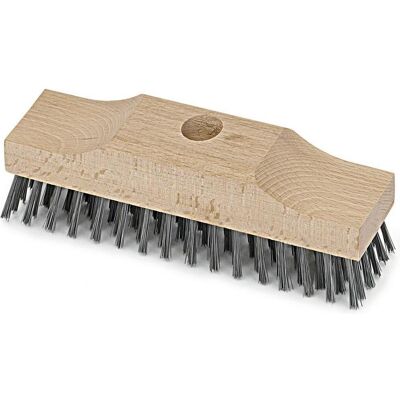 Brosse en Fil d'Acier Nölle - 6 Rangées - Gris - Brosse de Nettoyage - Publicité Brosse en Fil d'Acier Nölle - 6 Rangées - Gris - Brosse de Nettoyage - Publicité