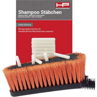 HP Autozubehör, Nettoyage de véhicules : accessoires, Bâtonnets de shampoing pour brosse de lavage 71060, 30 pièces - Publicité HP Autozubehör, Nettoyage de véhicules : accessoires, Bâtonnets de shampoing pour brosse de lavage 71060, 30 pièces - Publicité