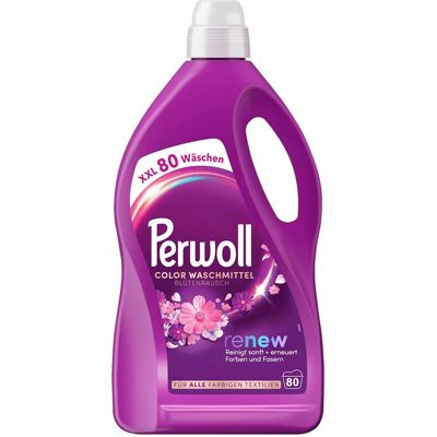 Perwoll 4L Détergent couleur - Lavage & protection - Publicité Perwoll 4L Détergent couleur - Lavage & protection - Publicité