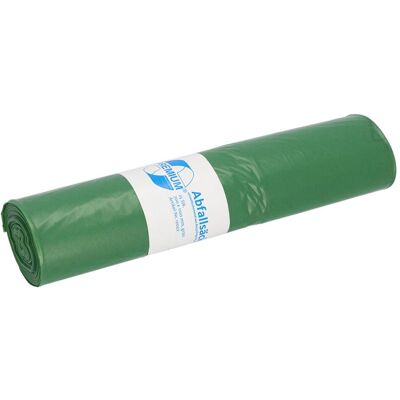 Deiss Sac à Déchets Vert 120L LDPE - Sac à Déchets - Publicité Deiss Sac à Déchets Vert 120L LDPE - Sac à Déchets - Publicité