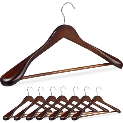 Relaxdays - Lot de 8 - Bois d’érable - Barre 37 cm - Cintres - Publicité Relaxdays - Lot de 8 - Bois d’érable - Barre 37 cm - Cintres - Publicité