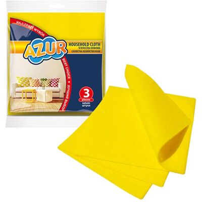 York Linge de maison, lot de 3 pièces, Centi, Ustensiles de nettoyage, Jaune - Publicité York Linge de maison, lot de 3 pièces, Centi, Ustensiles de nettoyage, Jaune - Publicité