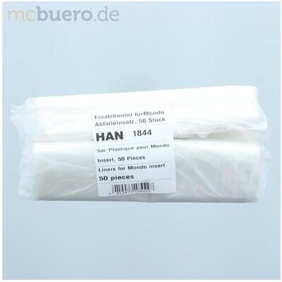 Sacs poubelle Mondo HAN - 3L, pack de 50 - Publicité Sacs poubelle Mondo HAN - 3L, pack de 50 - Publicité