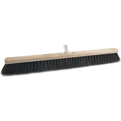 Sorex Balai Arenga longueur 800 mm avec support de manche métallique bois plat, Ustensiles de nettoyage, Marron - Publicité Sorex Balai Arenga longueur 800 mm avec support de manche métallique bois plat, Ustensiles de nettoyage, Marron - Publicité