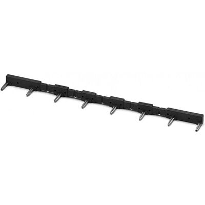 Finder 095.18.0 Connecteur rail DIN noir - Supporte 8 bornes - Publicité Finder 095.18.0 Connecteur rail DIN noir - Supporte 8 bornes - Publicité