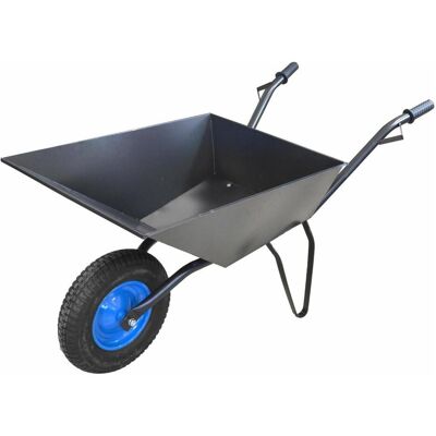 AWTOOLS AW-Tools AW Brouette - 70L, Acier, Pneumatique - Construction & Jardin - Publicité AWTOOLS AW-Tools AW Brouette - 70L, Acier, Pneumatique - Construction & Jardin - Publicité