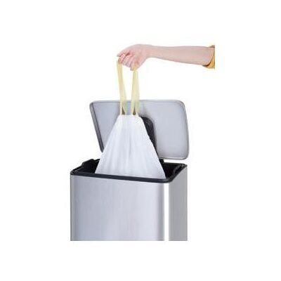 EKO Sac à déchets type F1 18-28 LTR, Sac-poubelle, Blanc - Publicité EKO Sac à déchets type F1 18-28 LTR, Sac-poubelle, Blanc - Publicité