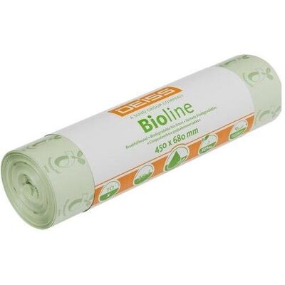 Deiss Sac à déchets biodégradable 45x68cm 30L - Sac à déchets - Publicité Deiss Sac à déchets biodégradable 45x68cm 30L - Sac à déchets - Publicité