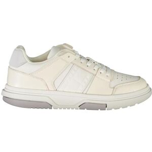 Baskets en Cuir Blanc Tommy Hilfiger - Décontractées, Confortables, Durables - Publicité Baskets en Cuir Blanc Tommy Hilfiger - Décontractées, Confortables, Durables - Publicité