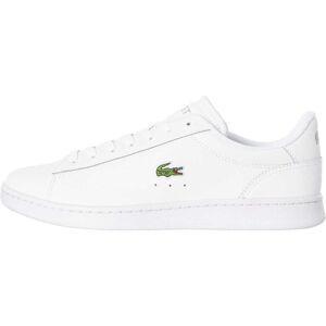 Basket Lacoste Blanc en Cuir - Dessus en cuir, Semelles Ortholite, Casual - Sneakers - Publicité Basket Lacoste Blanc en Cuir - Dessus en cuir, Semelles Ortholite, Casual - Sneakers - Publicité